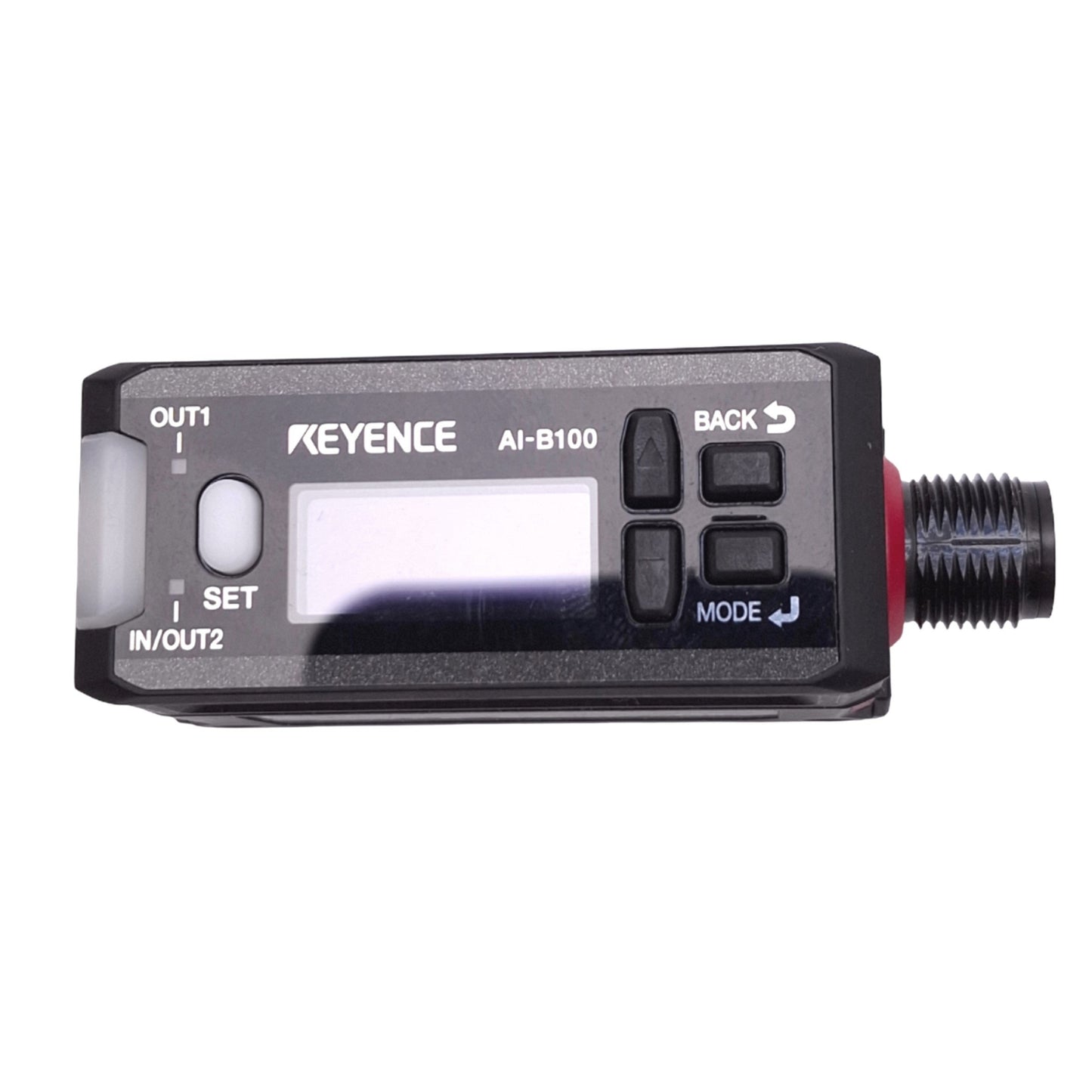 Used Keyence AI-B100 Vision Sensor w/ Built-In Amplifier, 90-110mm Range, 20-30VDC