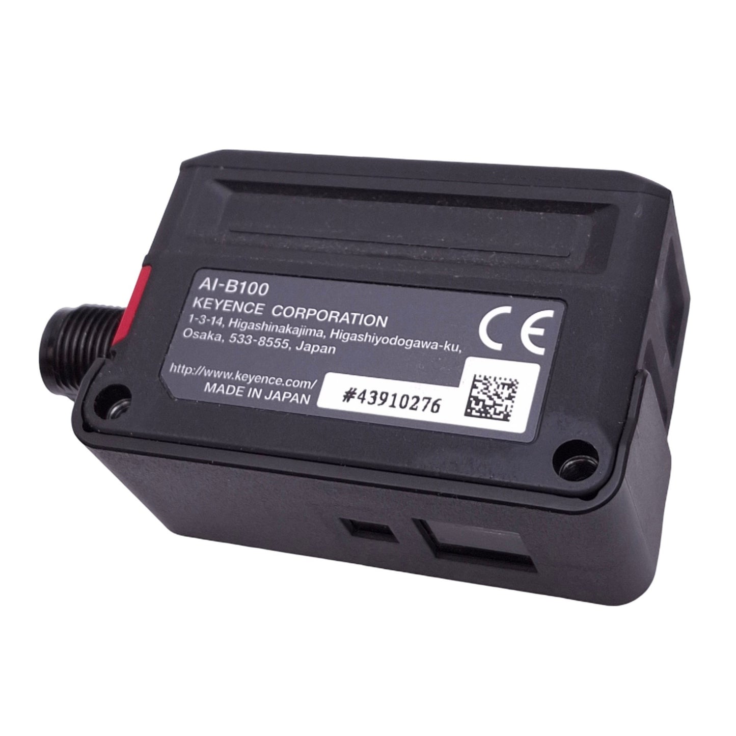 Used Keyence AI-B100 Vision Sensor w/ Built-In Amplifier, 90-110mm Range, 20-30VDC