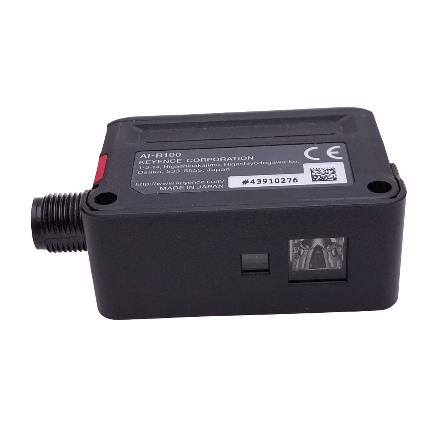 Used Keyence AI-B100 Vision Sensor w/ Built-In Amplifier, 90-110mm Range, 20-30VDC