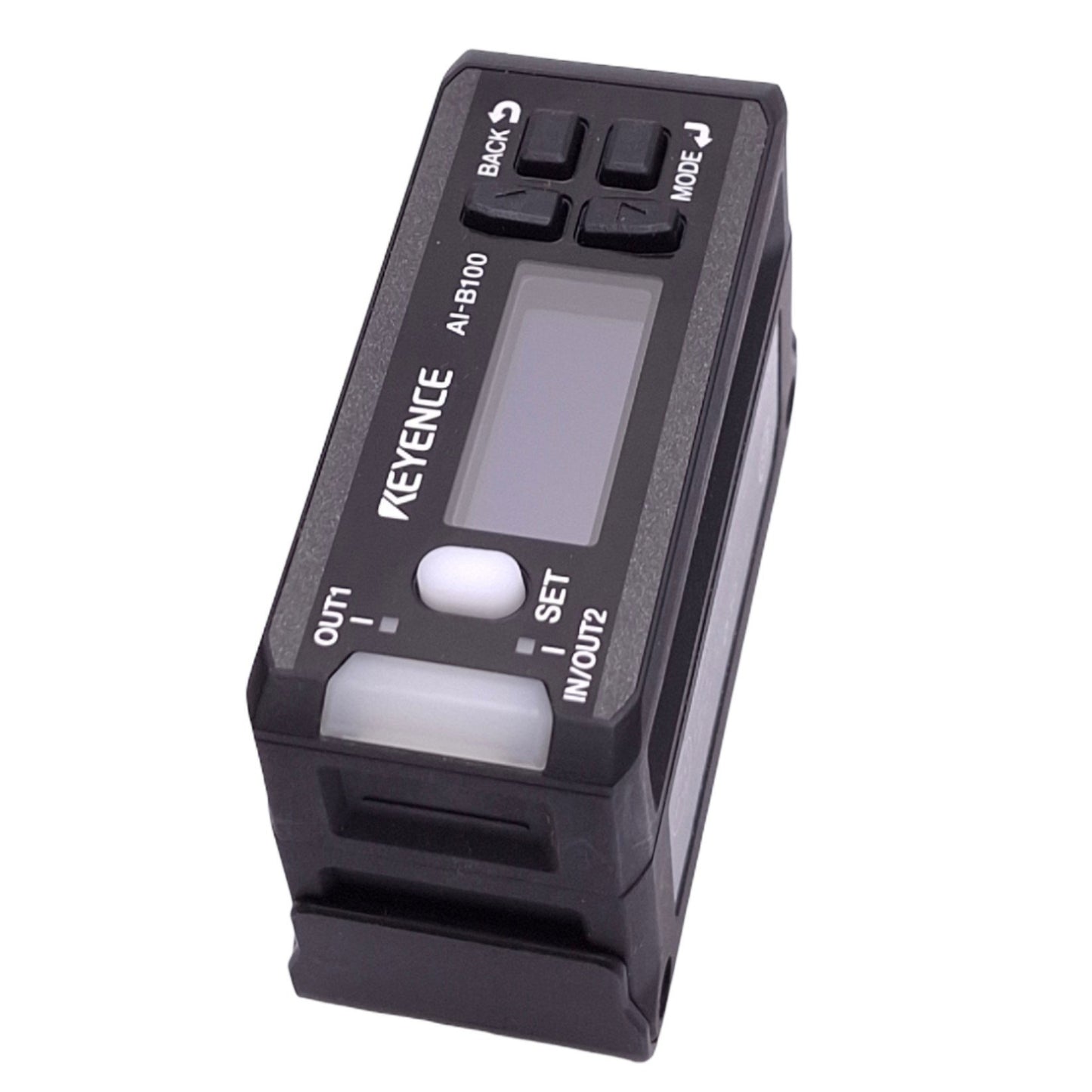 Used Keyence AI-B100 Vision Sensor w/ Built-In Amplifier, 90-110mm Range, 20-30VDC