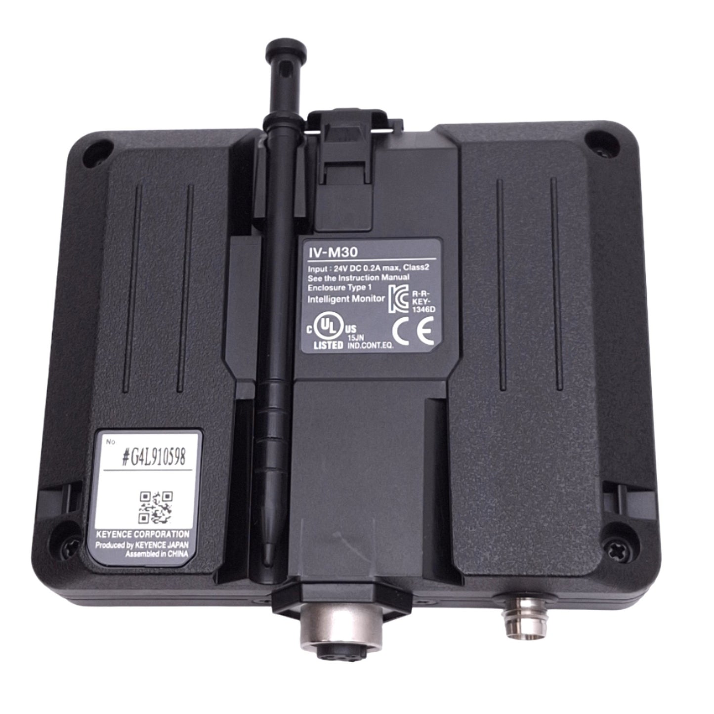 Used Keyence IV-M30 Intelligent Monitor for IV Series, 3.5" Touch Screen, 24VDC