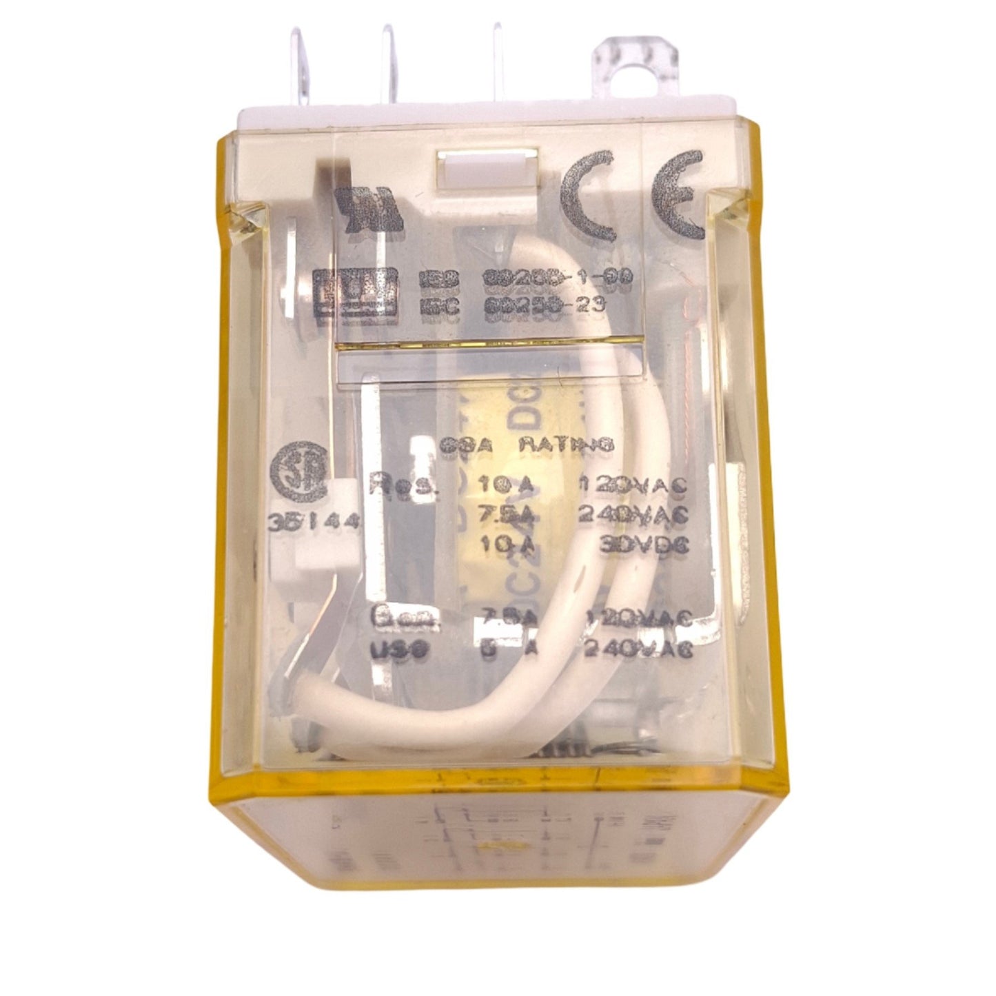 New IDEC RH4B-UDC24V Plug-In Relay, 4PDT, 14-Pin, 240VAC 10A Max, 24VDC Coil