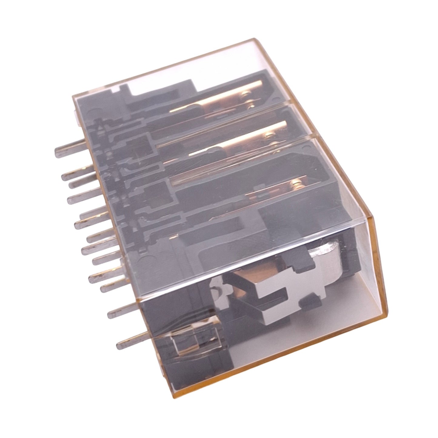 Used Omron G7S-4A2B DC24V Plug-In Relay, 14-Pin, 6PST-4NO/2NC, 3A Max, 24VDC Coil