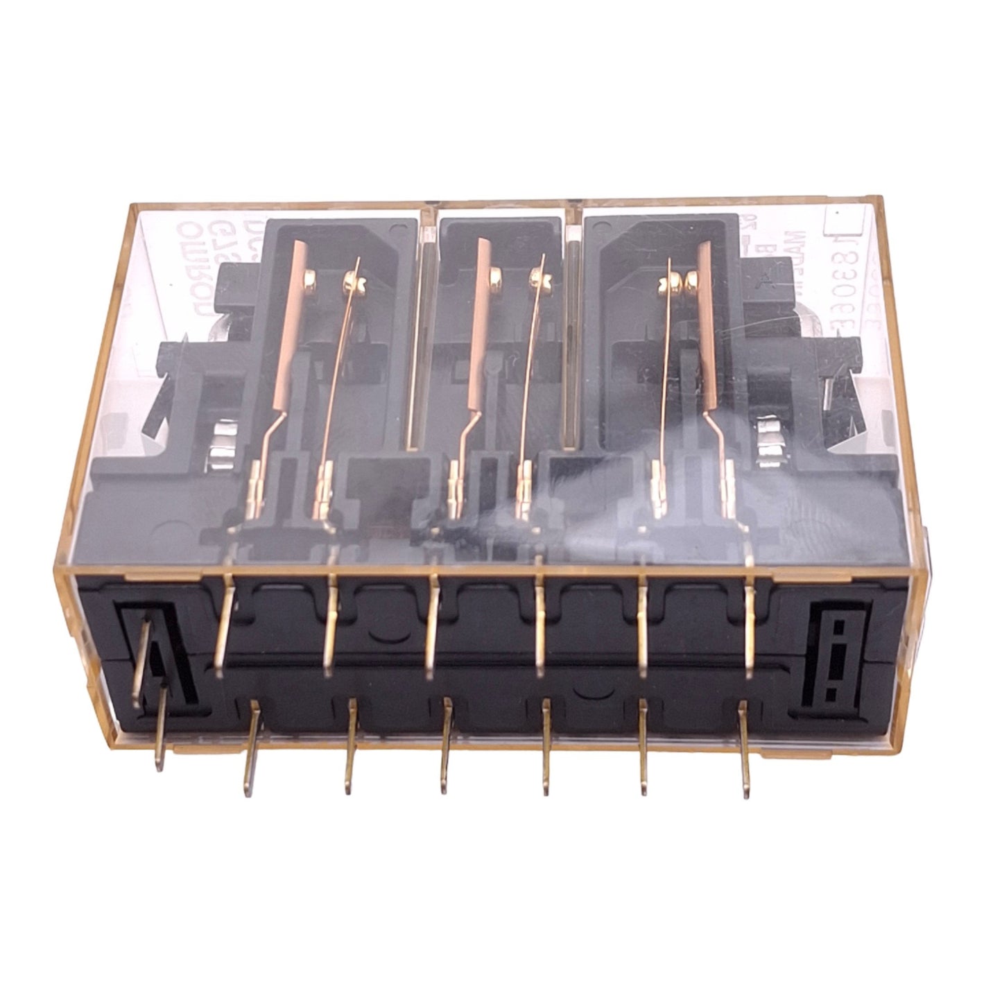 Used Omron G7S-4A2B DC24V Plug-In Relay, 14-Pin, 6PST-4NO/2NC, 3A Max, 24VDC Coil
