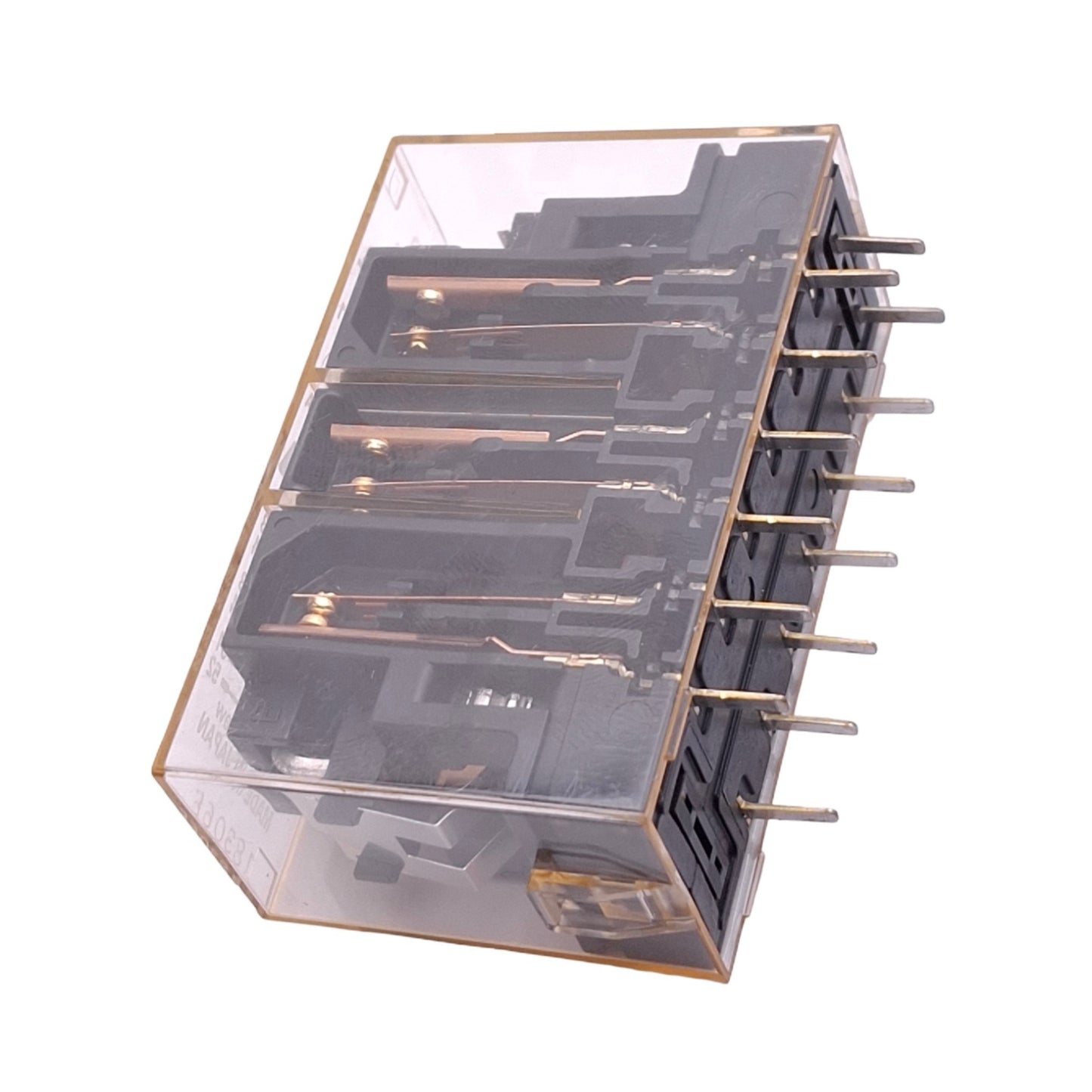 Used Omron G7S-4A2B DC24V Plug-In Relay, 14-Pin, 6PST-4NO/2NC, 3A Max, 24VDC Coil