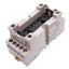 Used Omron P7S-14F Relay Socket, 14-Pin, 6A 277VAC Max, DIN Rail Mount