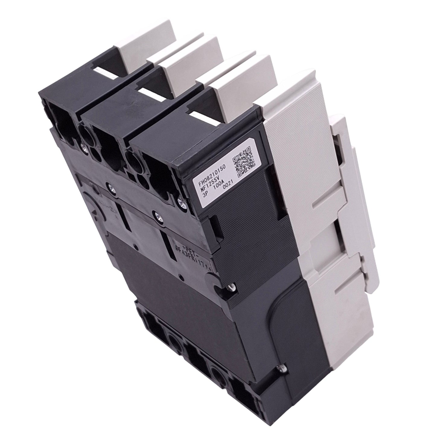 New Mitsubishi NF125-SV 3P 100A Circuit Breaker w/ UVT Module, 3-Pole, 100A, 690VAC