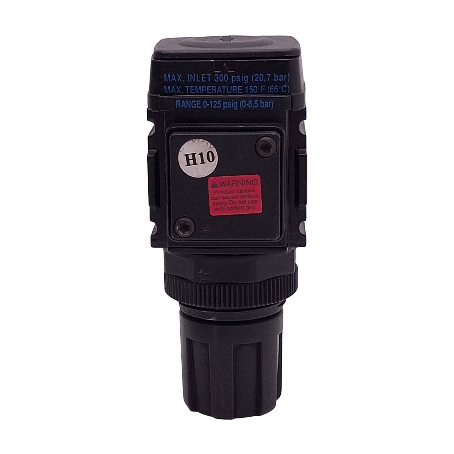 Used Wilkerson R08-02-F0G0 Pneumatic Regulator, 0-125psi Set, 300psi In, 1/4in NPT