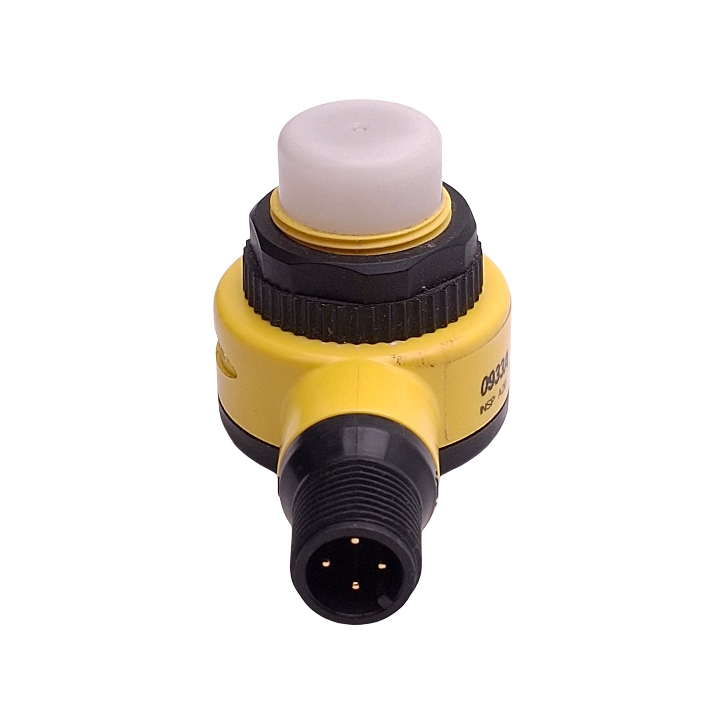 Used Banner T18GRXNQ Indicator, Red/Green, NPN, 10-30VDC, 4-Pin M12 Male, M18 x 1