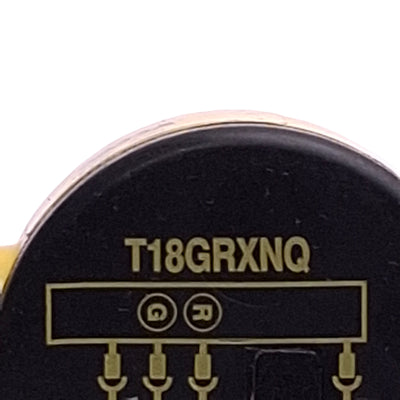 Used Banner T18GRXNQ Indicator, Red/Green, NPN, 10-30VDC, 4-Pin M12 Male, M18 x 1