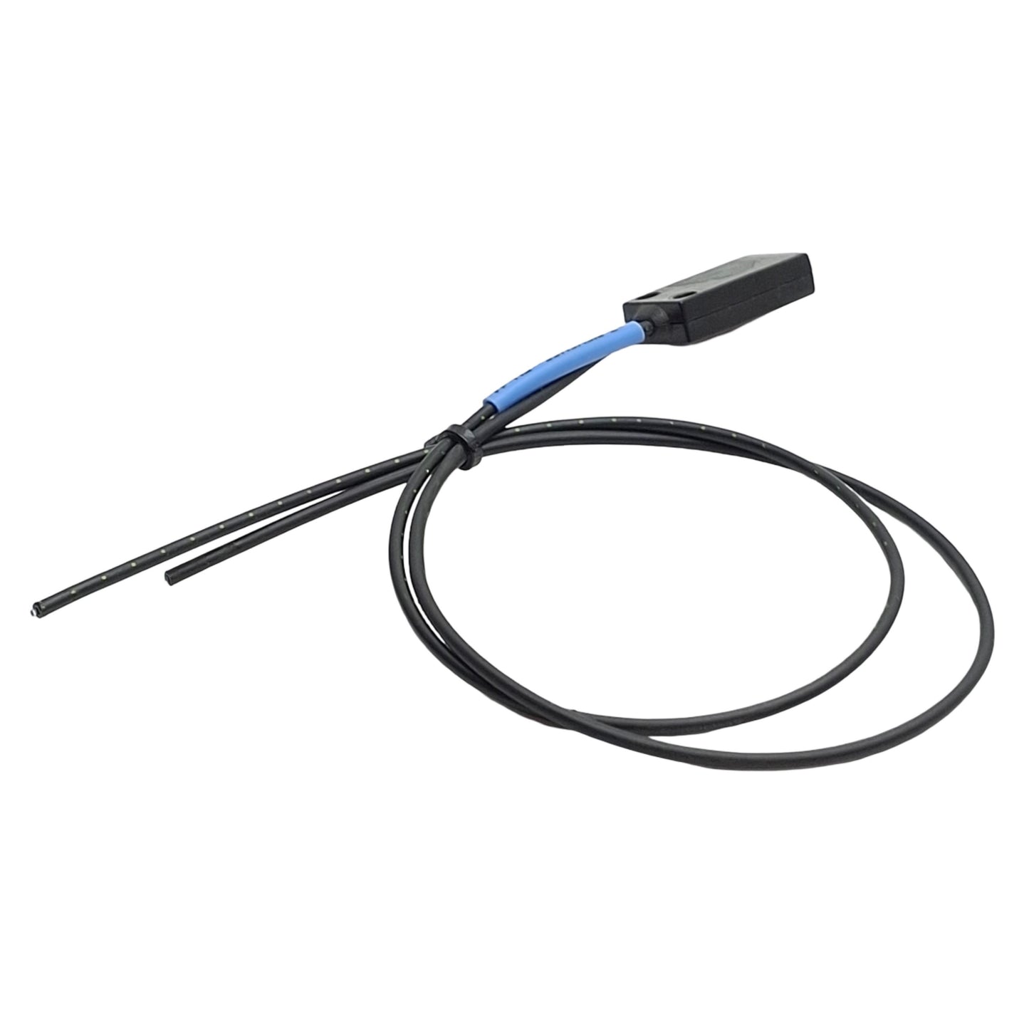 Used Keyence FU-11 Reflective Fiber Optic Unit Cable, 2.2mm Dia, 5-200mm Range