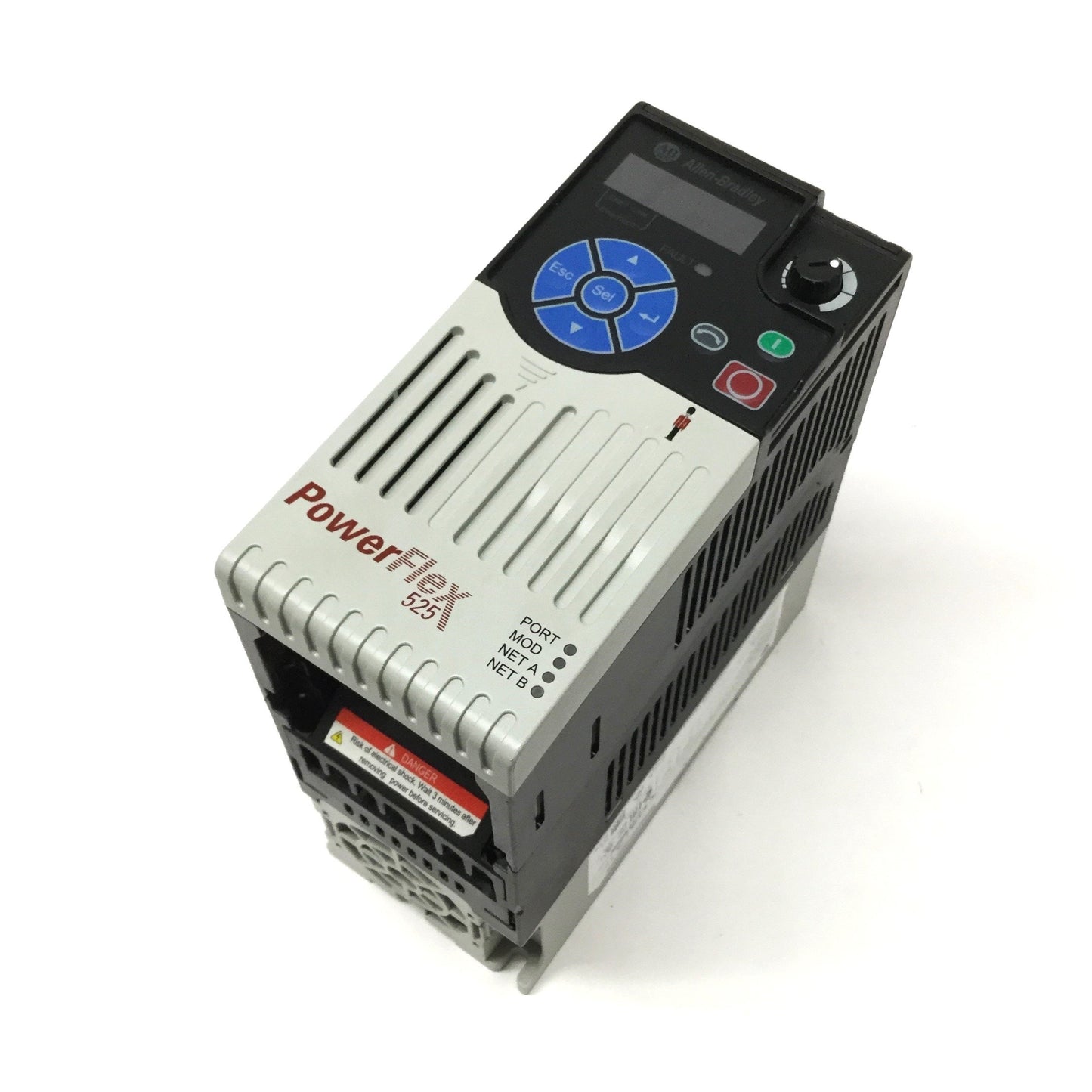 New – Open box Allen Bradley 25B-D2P3N104 PowerFlex 525 Variable Frequency Drive 480VAC 3PH 1HP