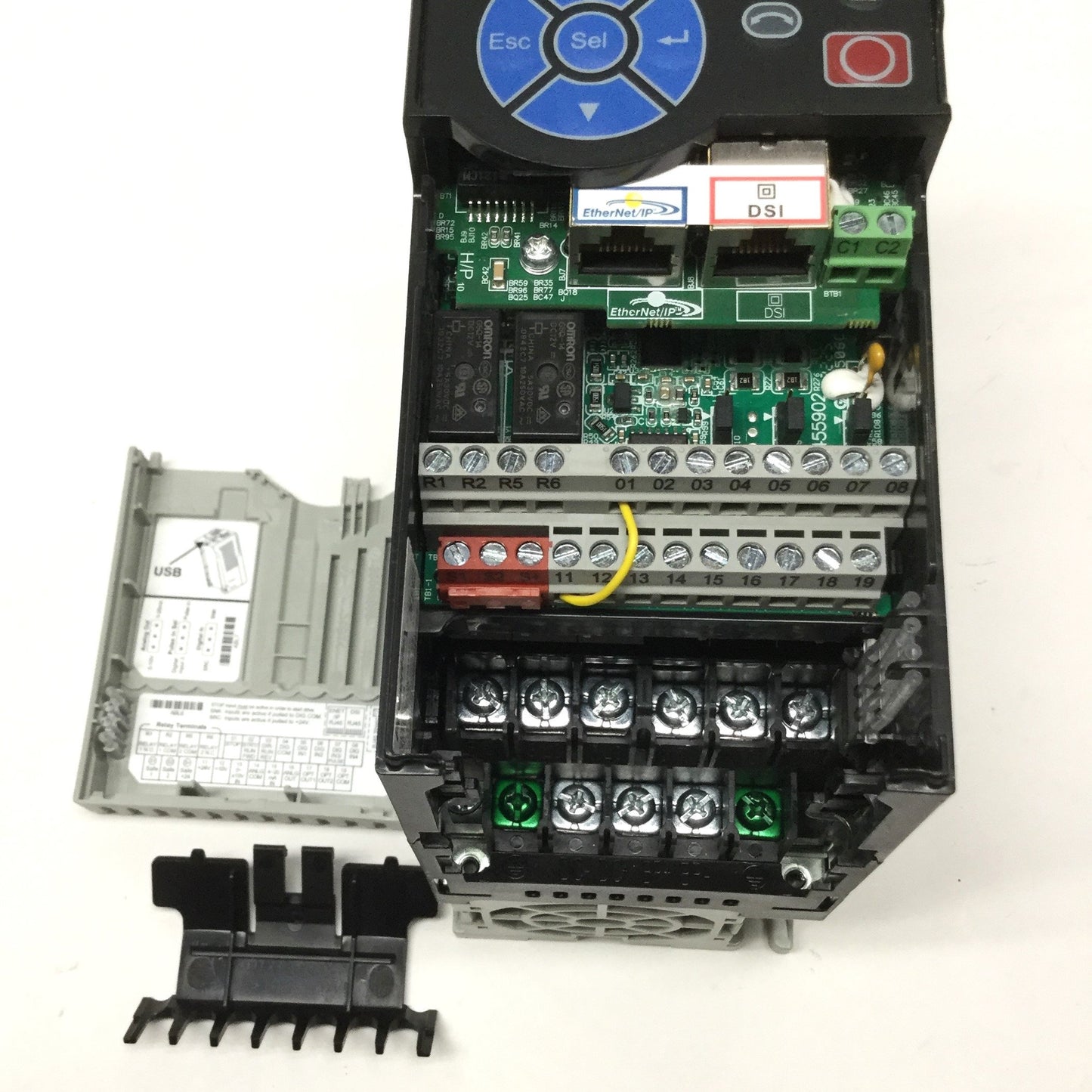 New – Open box Allen Bradley 25B-D2P3N104 PowerFlex 525 Variable Frequency Drive 480VAC 3PH 1HP