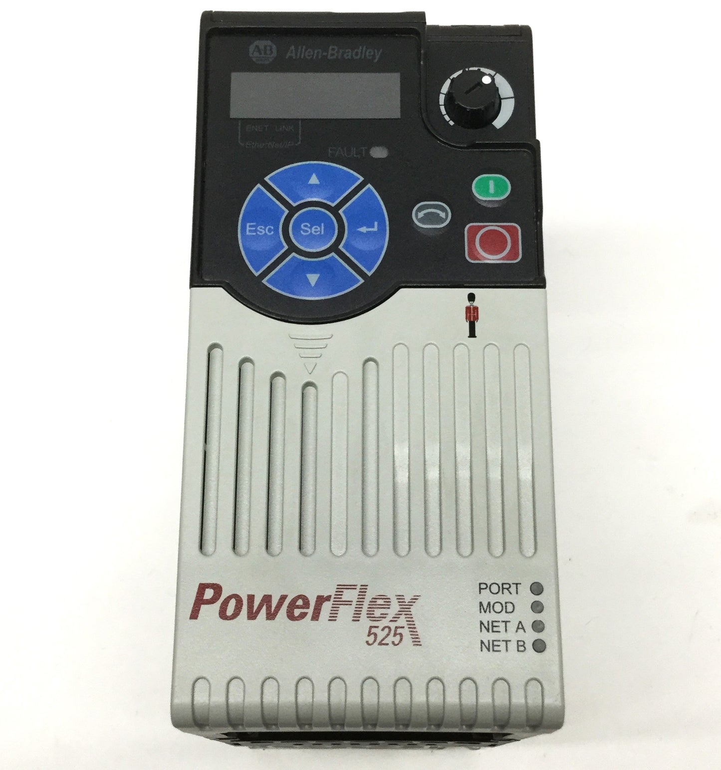 New – Open box Allen Bradley 25B-D2P3N104 PowerFlex 525 Variable Frequency Drive 480VAC 3PH 1HP
