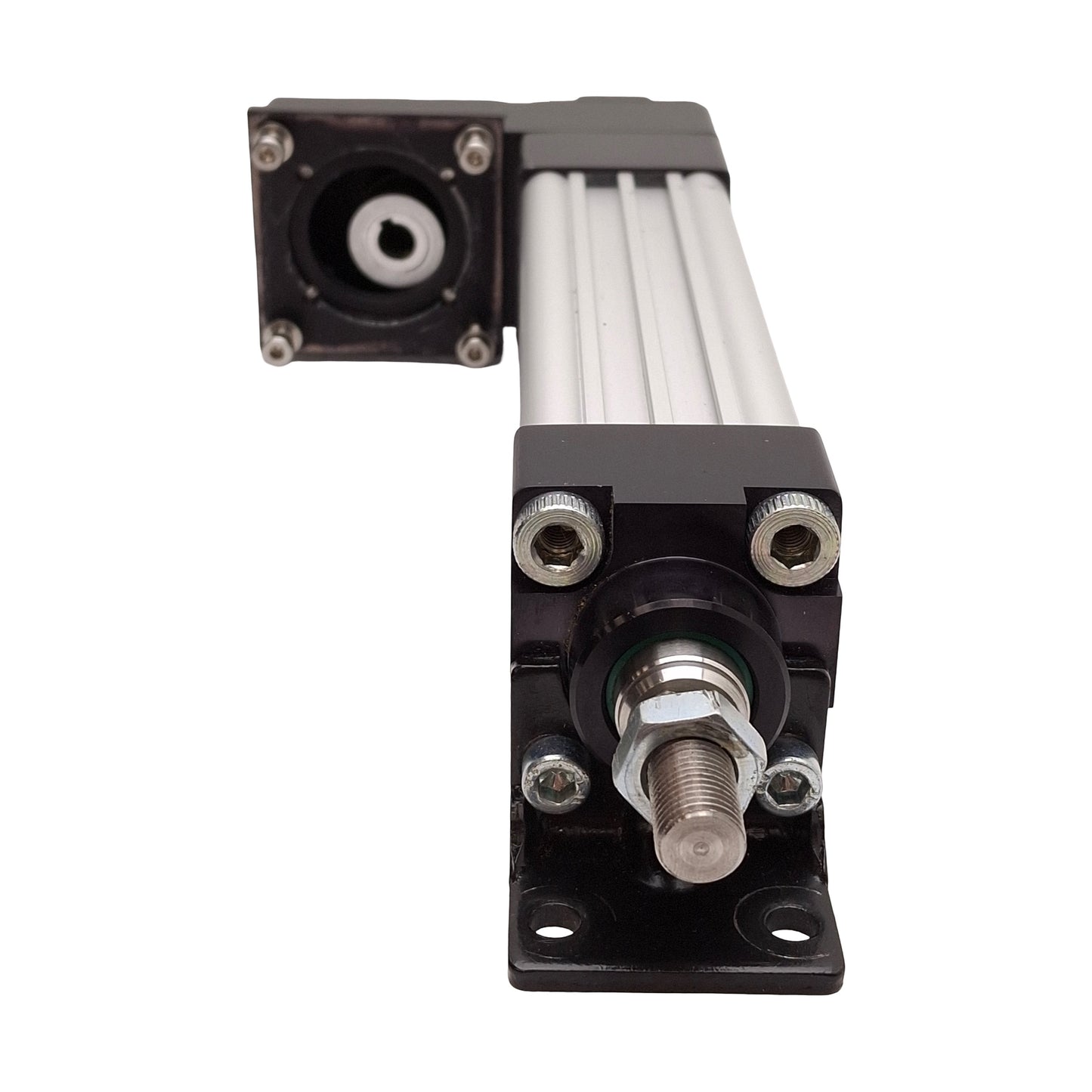 Used Parker ETB32-B08PA90-FMA100 Linear Actuator, 0.125in Lead, 100mm Stroke, *Bolt*