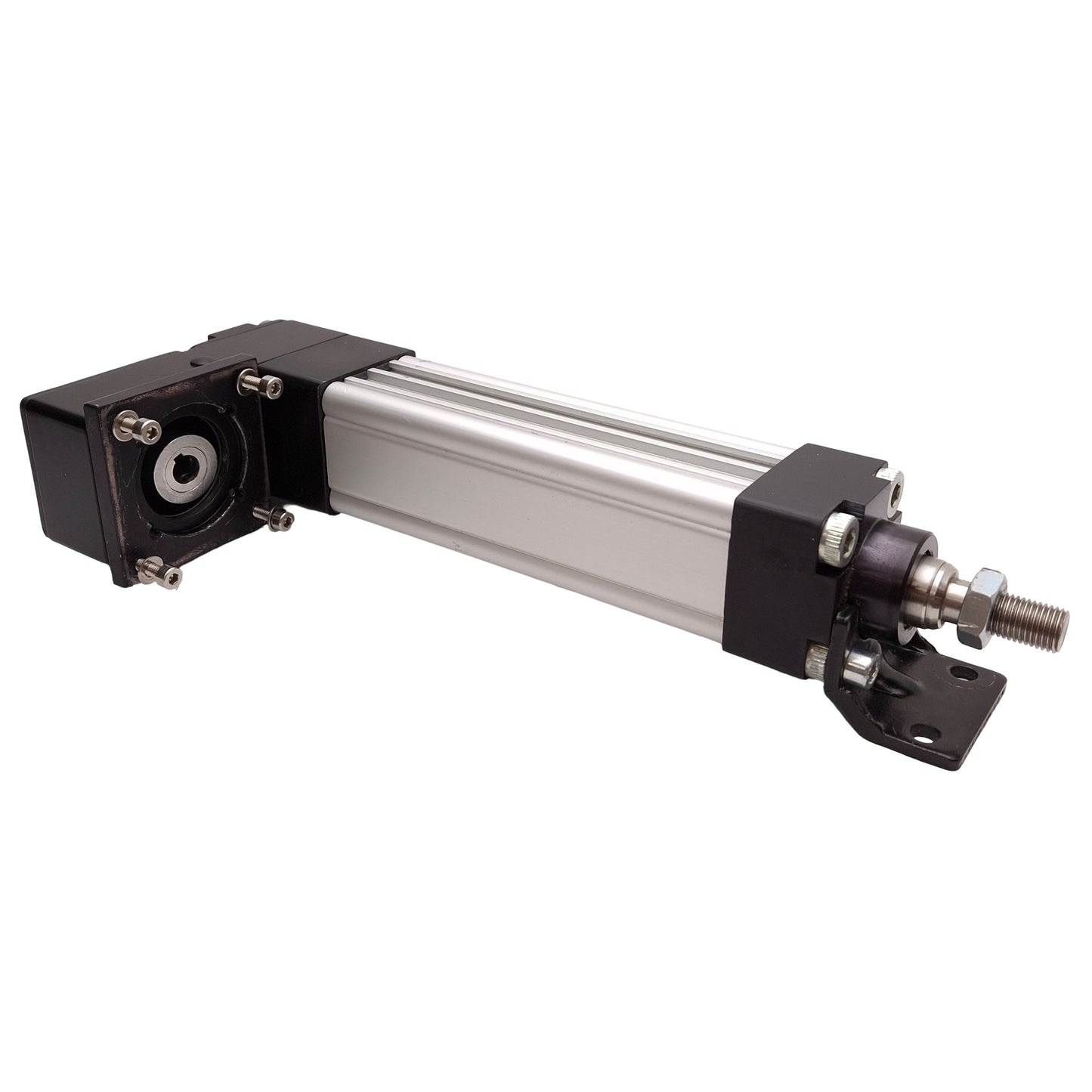 Used Parker ETB32-B08PA90-FMA100 Linear Actuator, 0.125in Lead, 100mm Stroke, *Bolt*