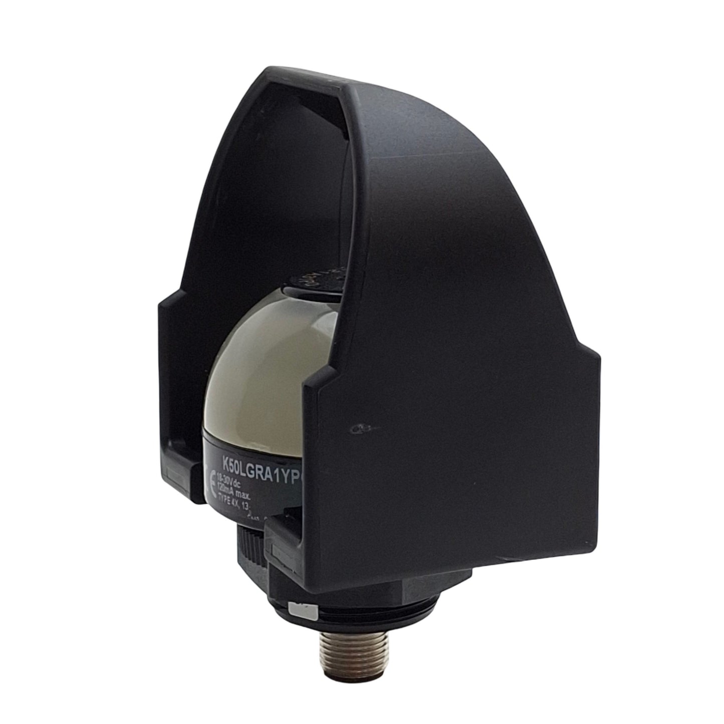 Used Banner K50LGRA1YPQ Audible Indicator LED 3-Color Green/Red/Yellow + Alarm, PNP