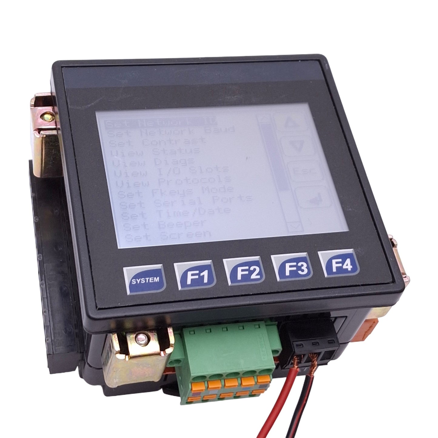 Used Horner Automation HE-XT104BE HMI Operator Interface, 3-1/2" 160x128, 12-24VDC