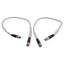 Used Lot of 2 MurrElektronik 7000-88001-2200030 Cordset, 3-Pin M8 Male to Female 0.3m