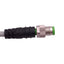 Used Lot of 2 MurrElektronik 7000-88001-2200030 Cordset, 3-Pin M8 Male to Female 0.3m