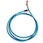 Used Keyence OP-87457 PLC Ethernet Cable M12 4-pin to RJ-45 2 Meters Length