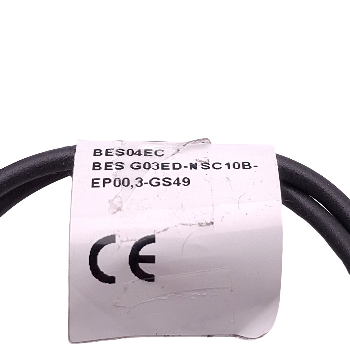 Used Balluff BES04EC Proximity Sensor, NPN N.O, 1mm Range, 10-30VDC, 3-Pin M8 Male