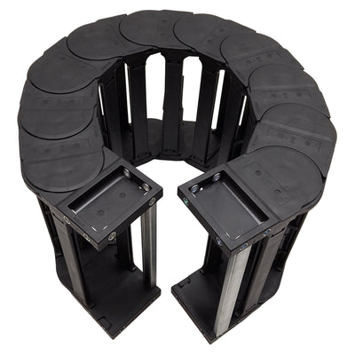 New – Open box Igus 15050.25.150.0-9L Energy Chain 250x80mm Inner, ø150mm Bend *Broken Shelves*