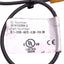 Used Turck M1619389-2 Inductive Sensor, NPN N.O, 1mm Range, 10-30VDC, 3-Pin M8 Male