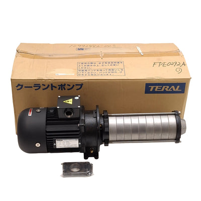 New Teral VKA696AQ Coolant Pump, 1.8kW, 3Ø 200/220VAC, 100L/min, 54m Head, Rp1-1/4