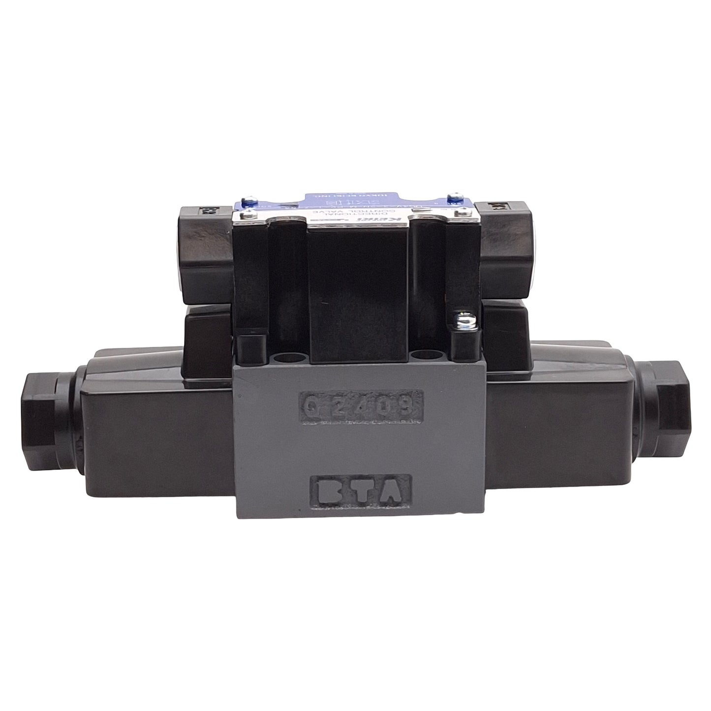 New – Open box Tokyo Keiki DG4V-3-2N-M-P2-T-7-54 Double Solenoid Valve, 35MPa, 100VAC Coils