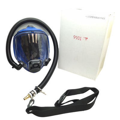 New Allegro Series 9901 Full Face Supplied Air Respirator, 1-45psi @ 4-11CFM
