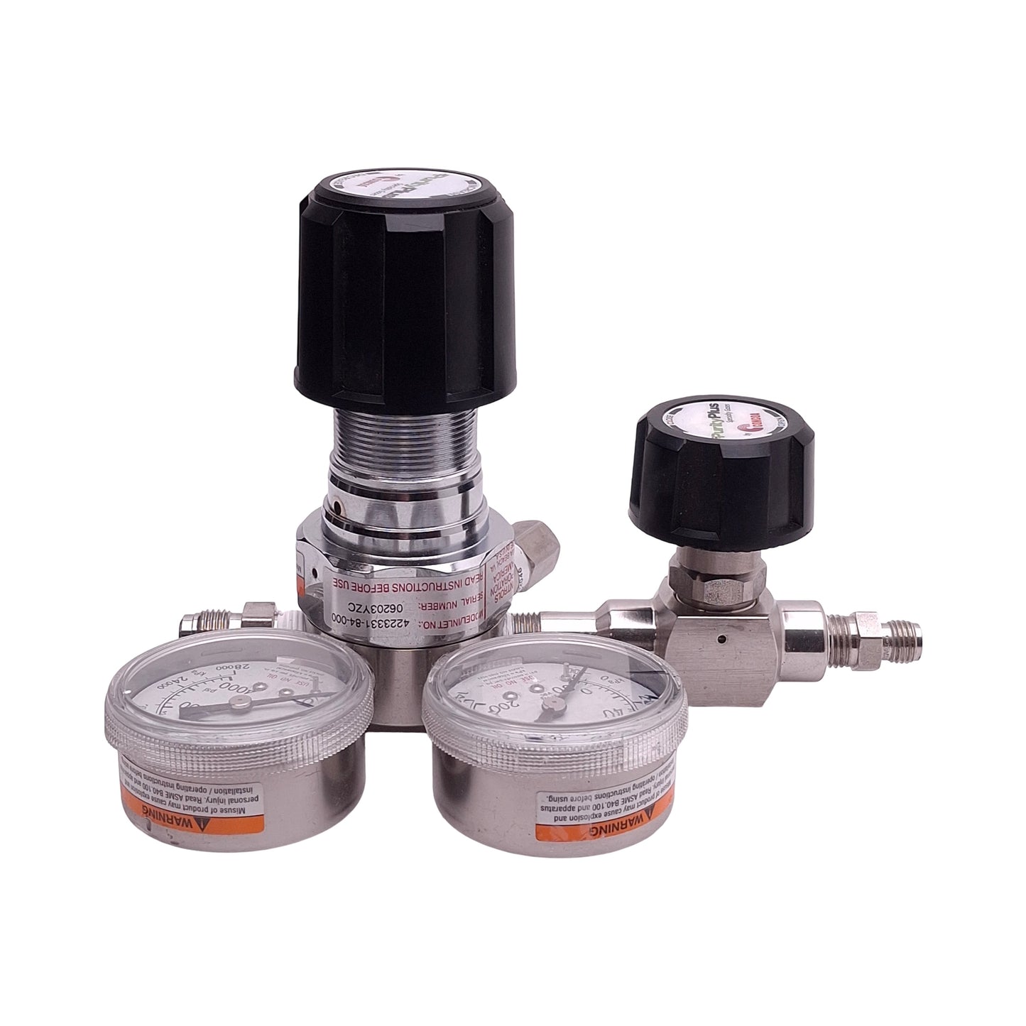 Used Concoa 4223331-84-000 Pneumatic Regulator, 0-100psig Set, 4500psig In, 1/4in NPT