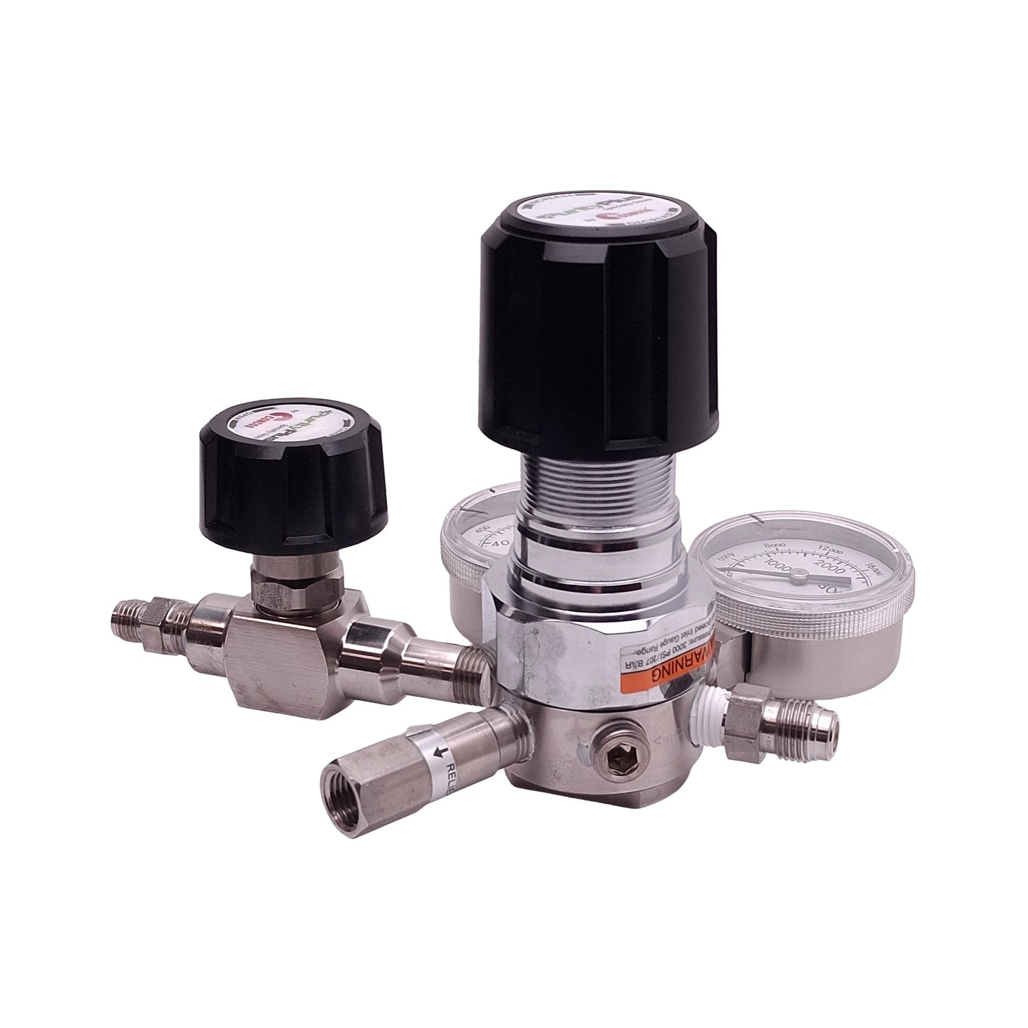 Used Concoa 4223331-84-000 Pneumatic Regulator, 0-100psig Set, 4500psig In, 1/4in NPT