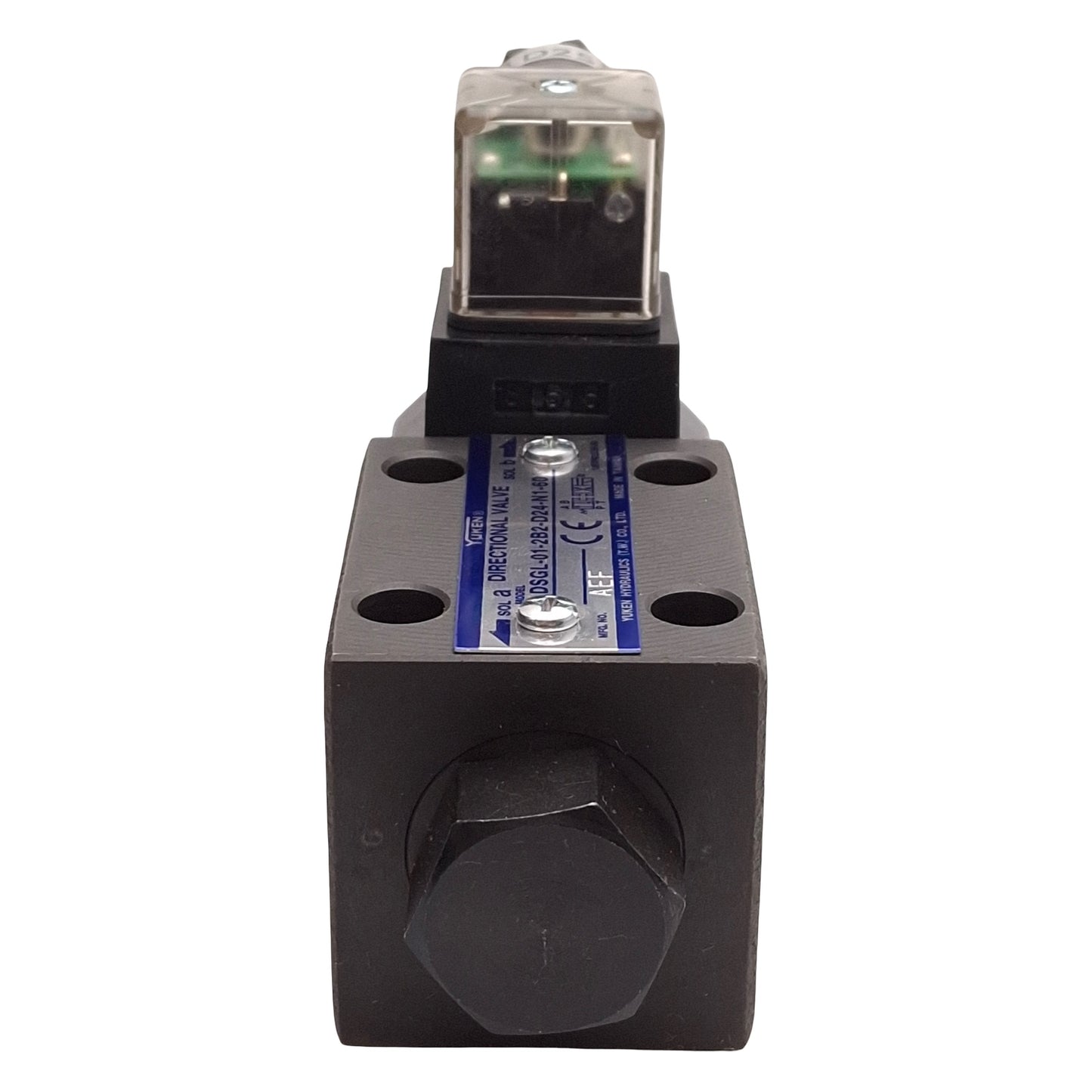 New – Open box Yuken DSGL-01-2B2-D24-N1-60 Solenoid Valve 2-Position 7MPa 40L/min 24VDC Coil