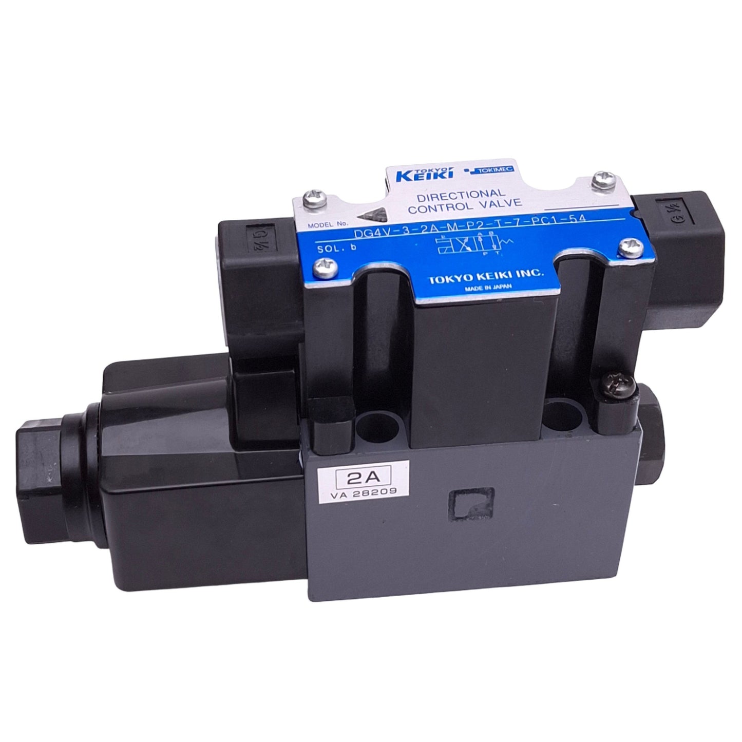New – Open box Tokyo Keiki DG4V-3-2A-M-P2-T-7-PC1-54 Hydraulic Directional Control Valve, 35MPa