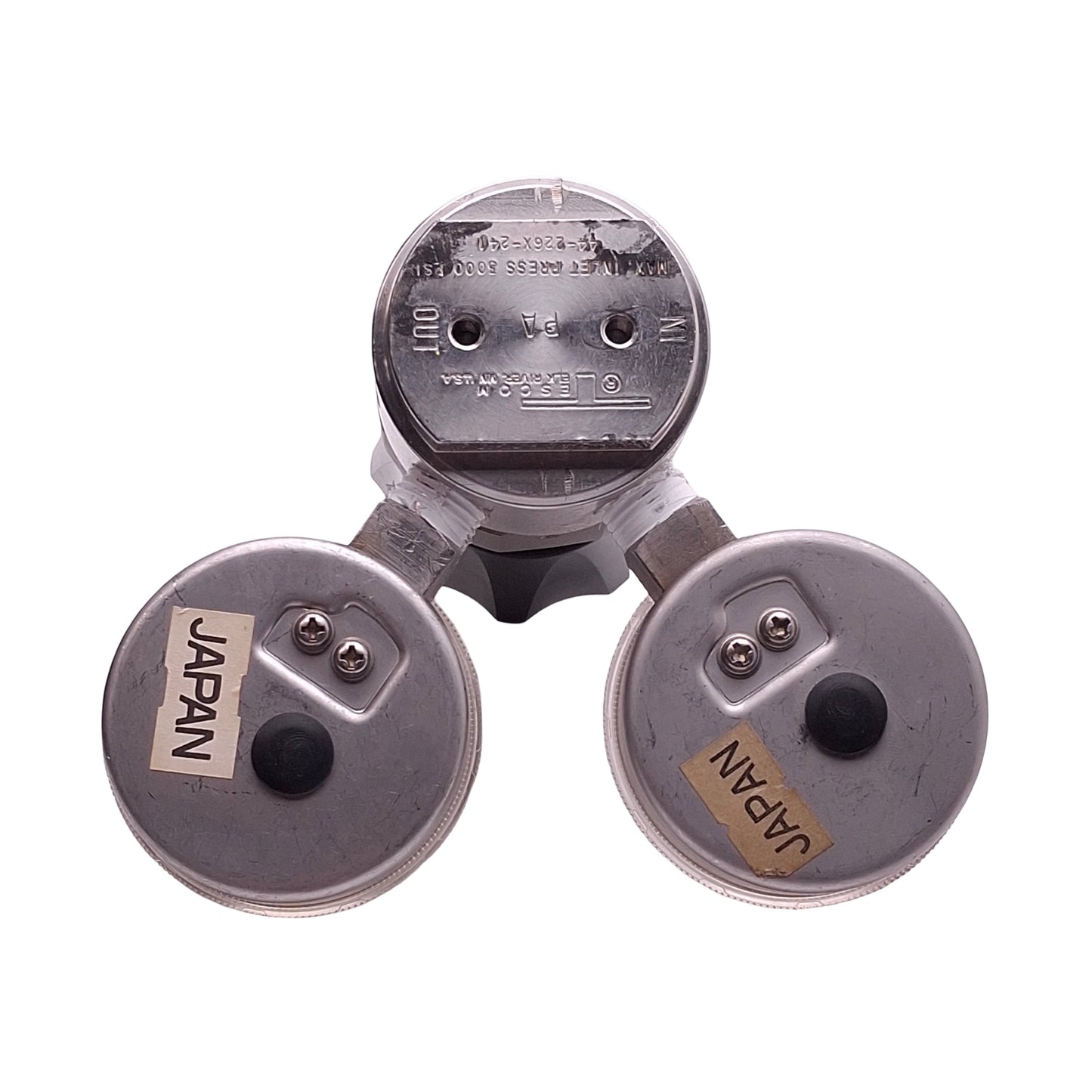 Used Spectra Gases Tescom 44-226X-241 Gas Regulator, 3000psi In, 50psi Set, 1/4in NPT