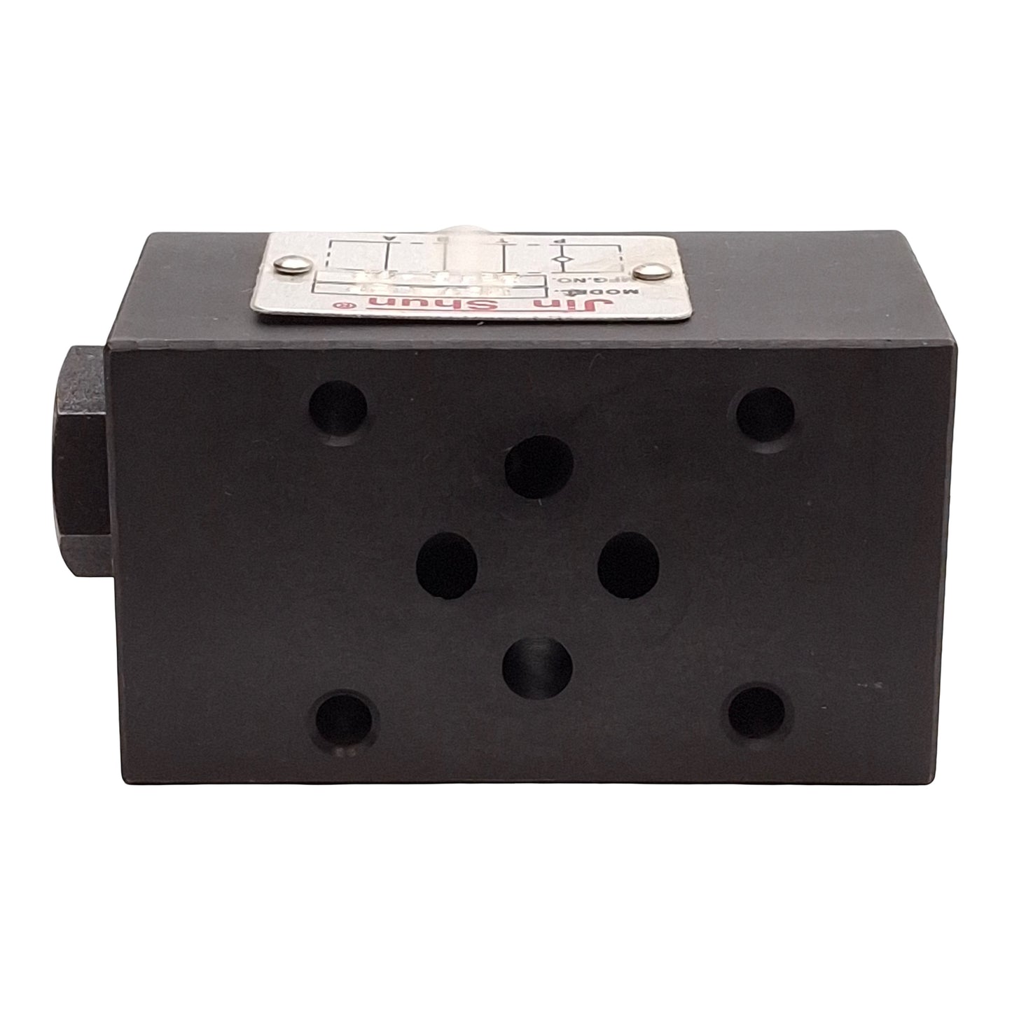 New – Open box Jin Shun MCV-02P Modular Hydraulic Check Valve, 1/4in Size, 10.5gpm, 3000psi