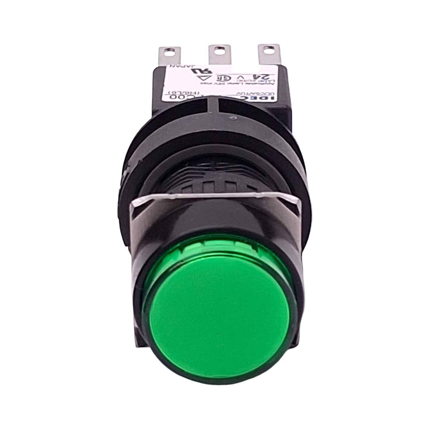 New Idec LA1P-1C04G Indicator Pilot Lamp Switch, Green, 24VAC/VDC, ø16mm