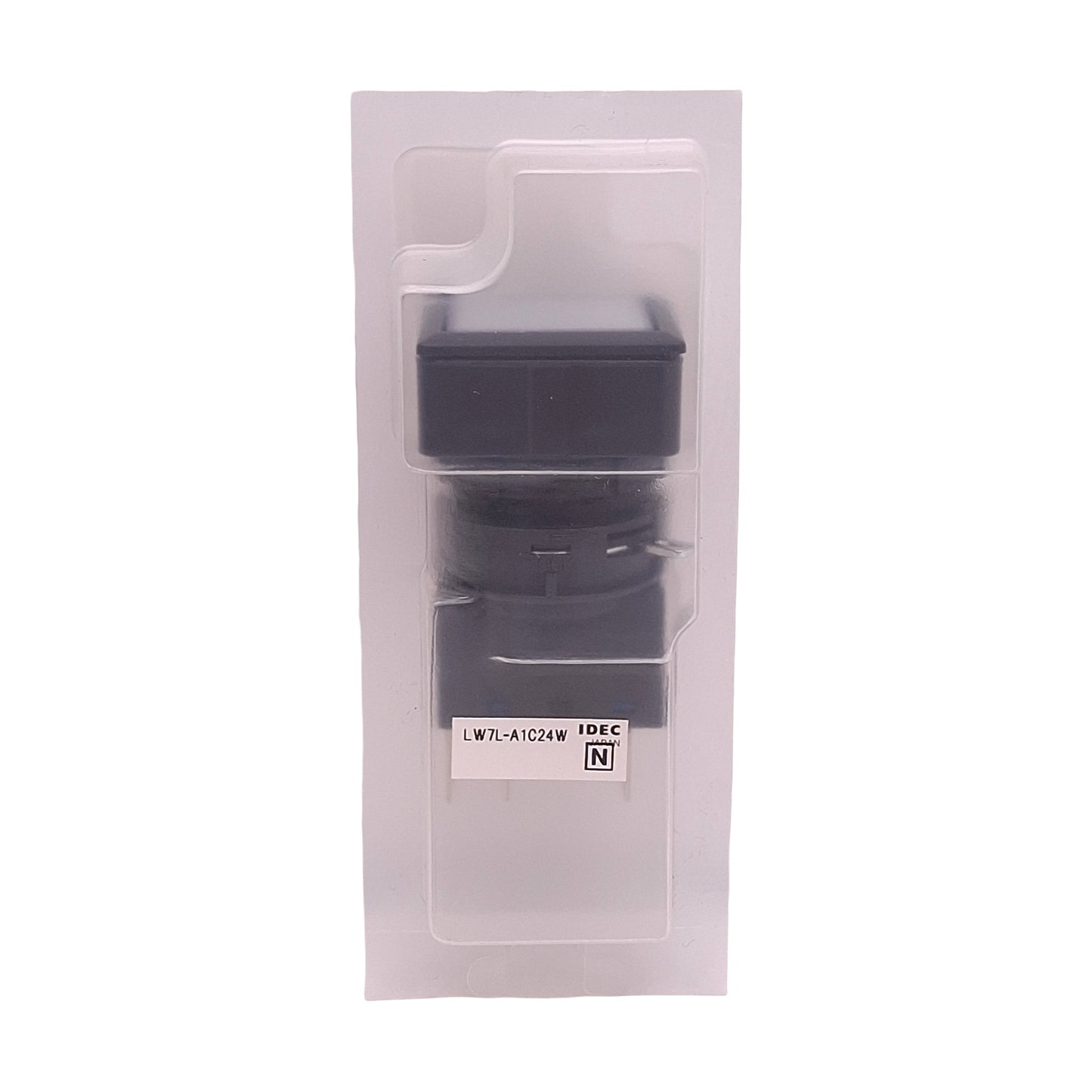 New Idec LW7L-A1C24W White Illuminated Maintained Pushbutton 25mm, SPDT 125VAC/30VDC