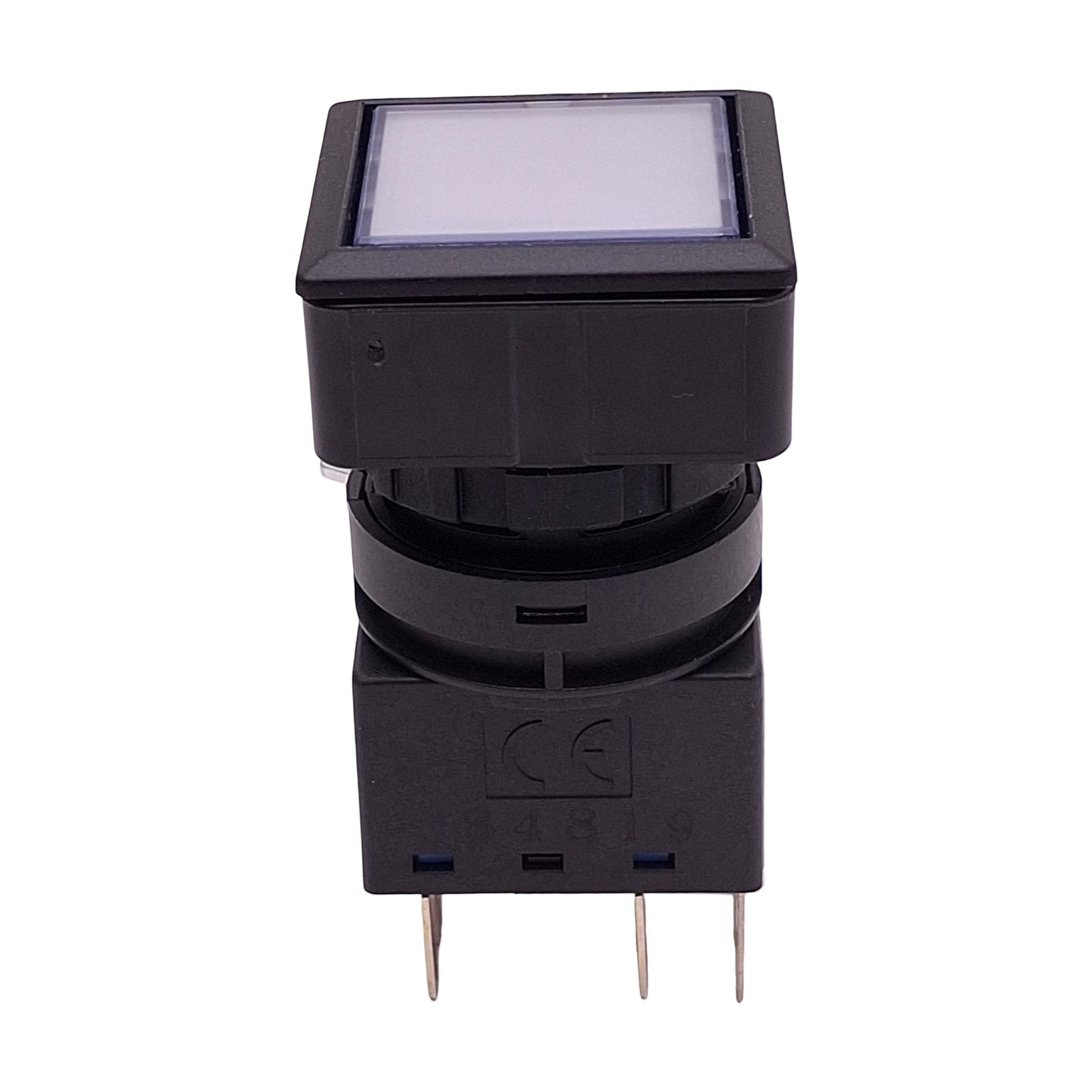 New Idec LW7L-A1C24W White Illuminated Maintained Pushbutton 25mm, SPDT 125VAC/30VDC