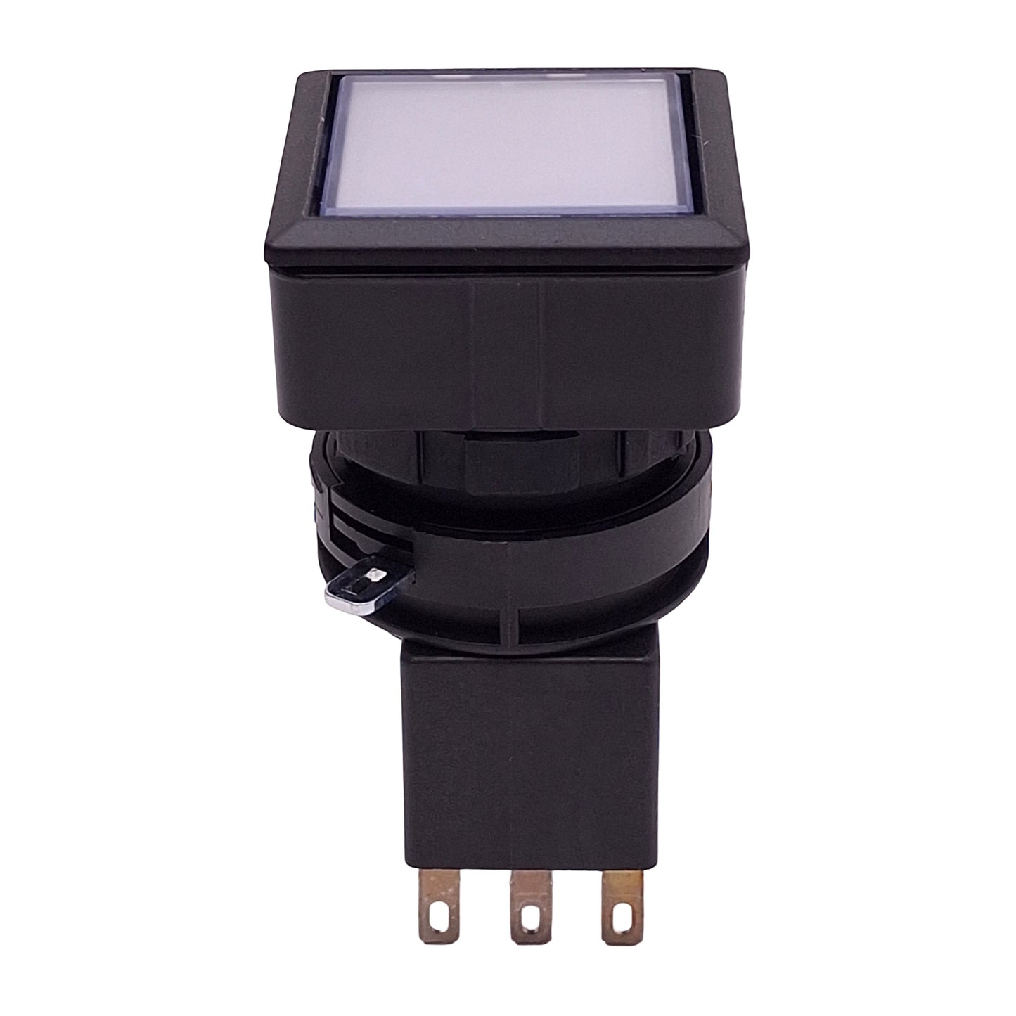 New Idec LW7L-A1C24W White Illuminated Maintained Pushbutton 25mm, SPDT 125VAC/30VDC