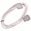 Used Omron C200H-CN222 Cable for C200H Programming Console, 20-Pin Female, 2m Length