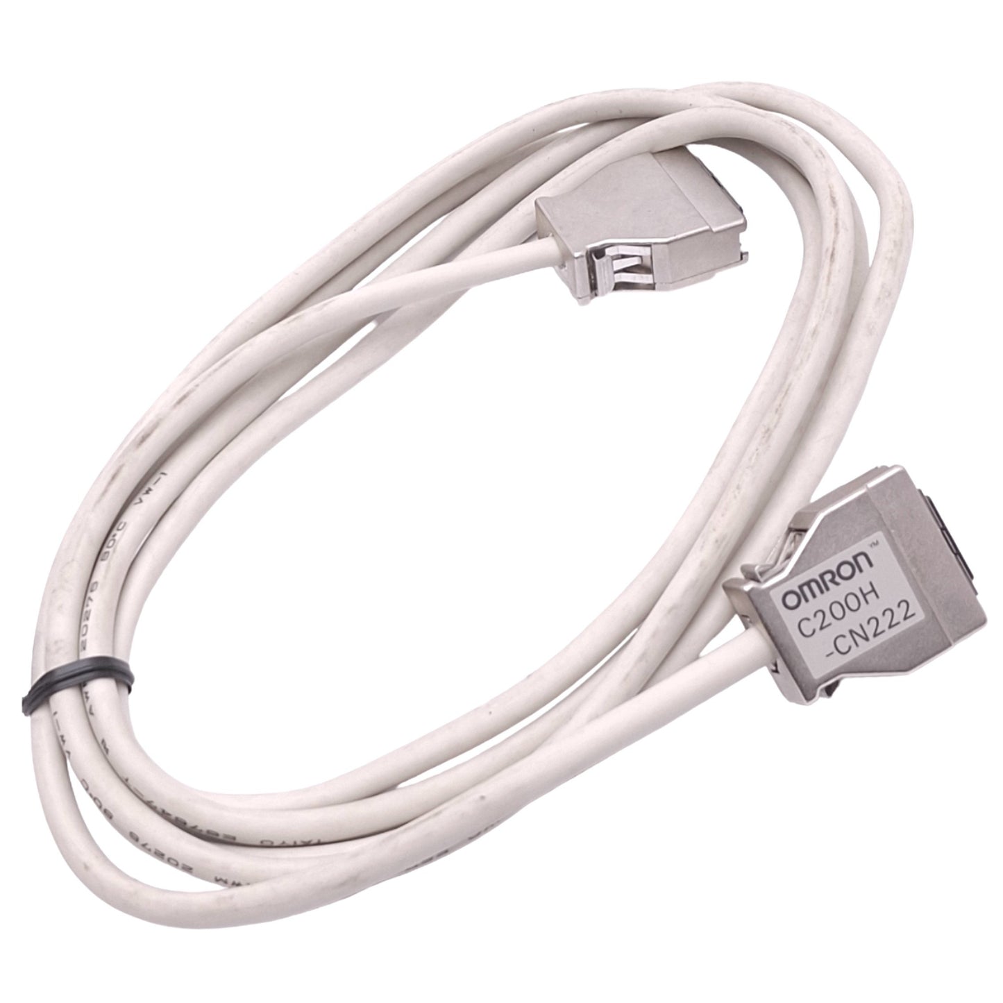 Used Omron C200H-CN222 Cable for C200H Programming Console, 20-Pin Female, 2m Length