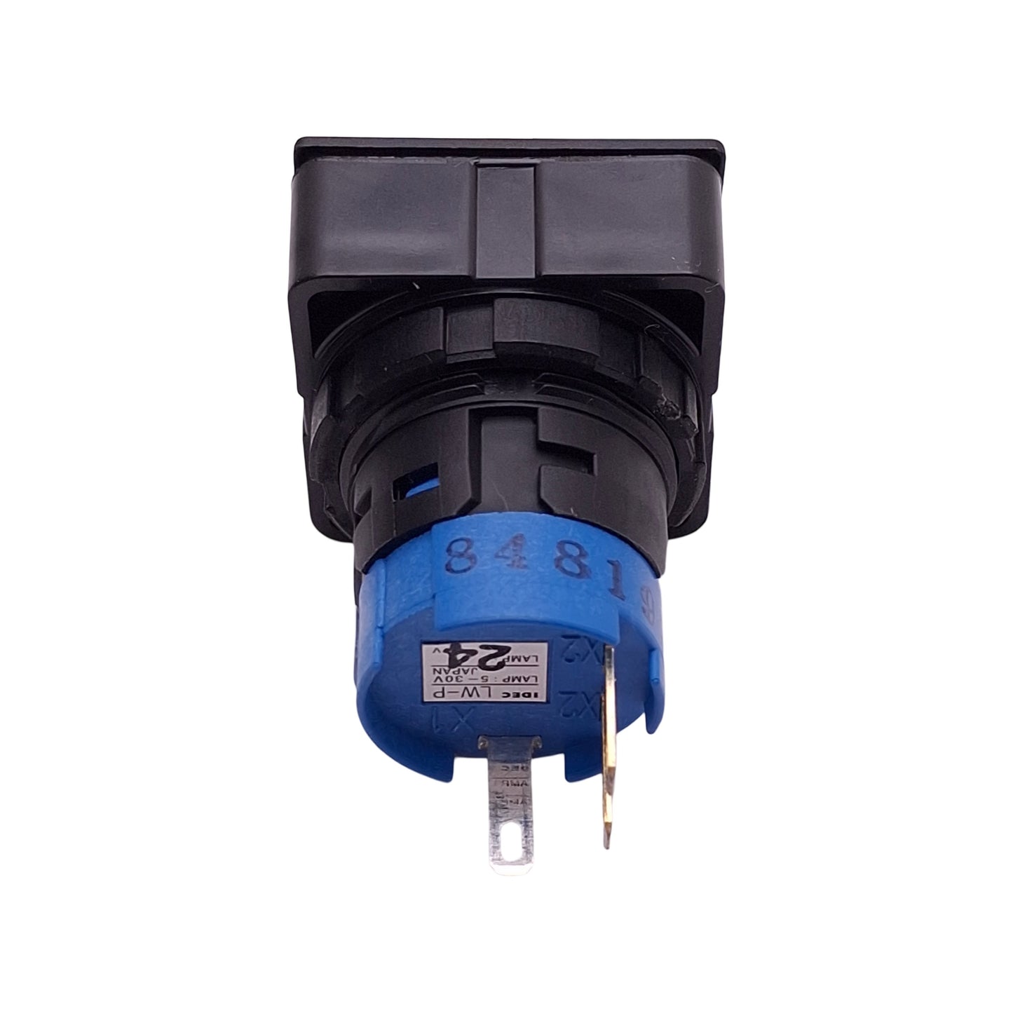 New Lot of 2 Idec LW7P-14R Indicator Pilot Lamp Switch, Red, 24VAC/VDC, 25mm