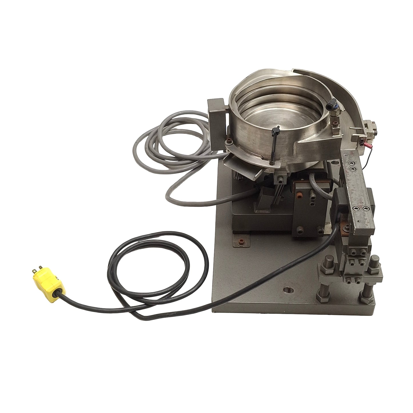 Used Pinnacle Feeding Systems Vibratory Bowl Feeder 120VAC, ø6in Bowl w/ Base