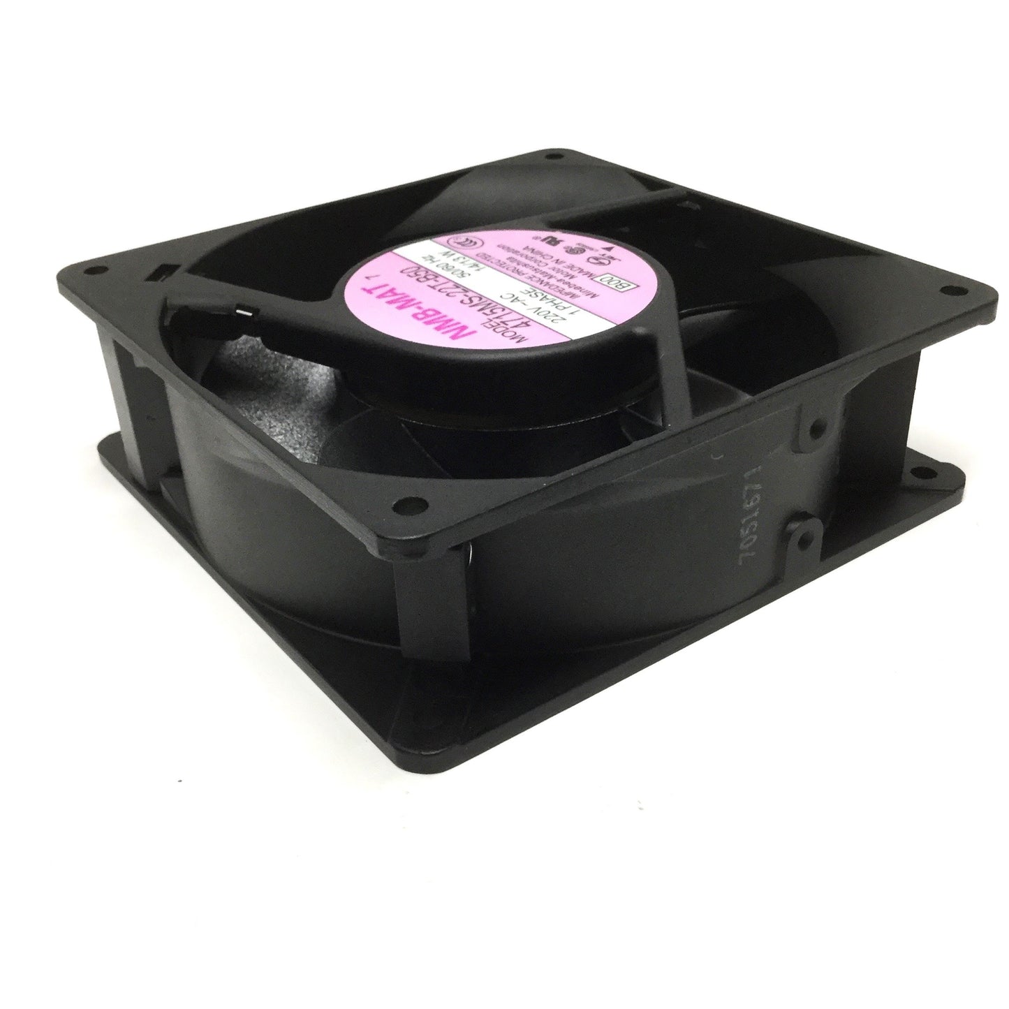 New – Open box NMB 4715MS-22T-B50 Ball Bearing Axial Cooling Fan 119x38mm, 102CFM, 220VAC 14W