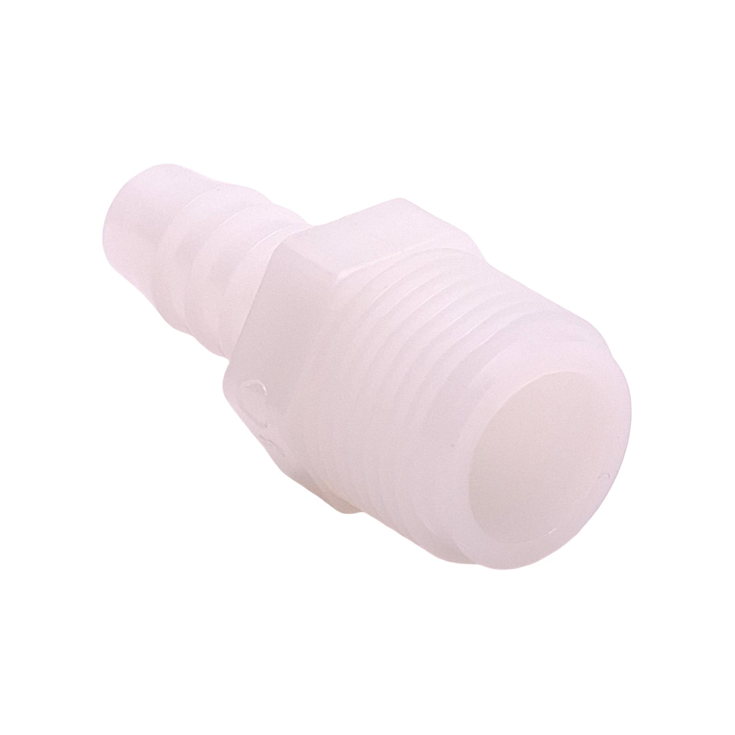 New Lot of 30 NewAge 5000415 Thermobarb Nylon Adapter 3/8" Male NPT x 3/8" Hose Barb