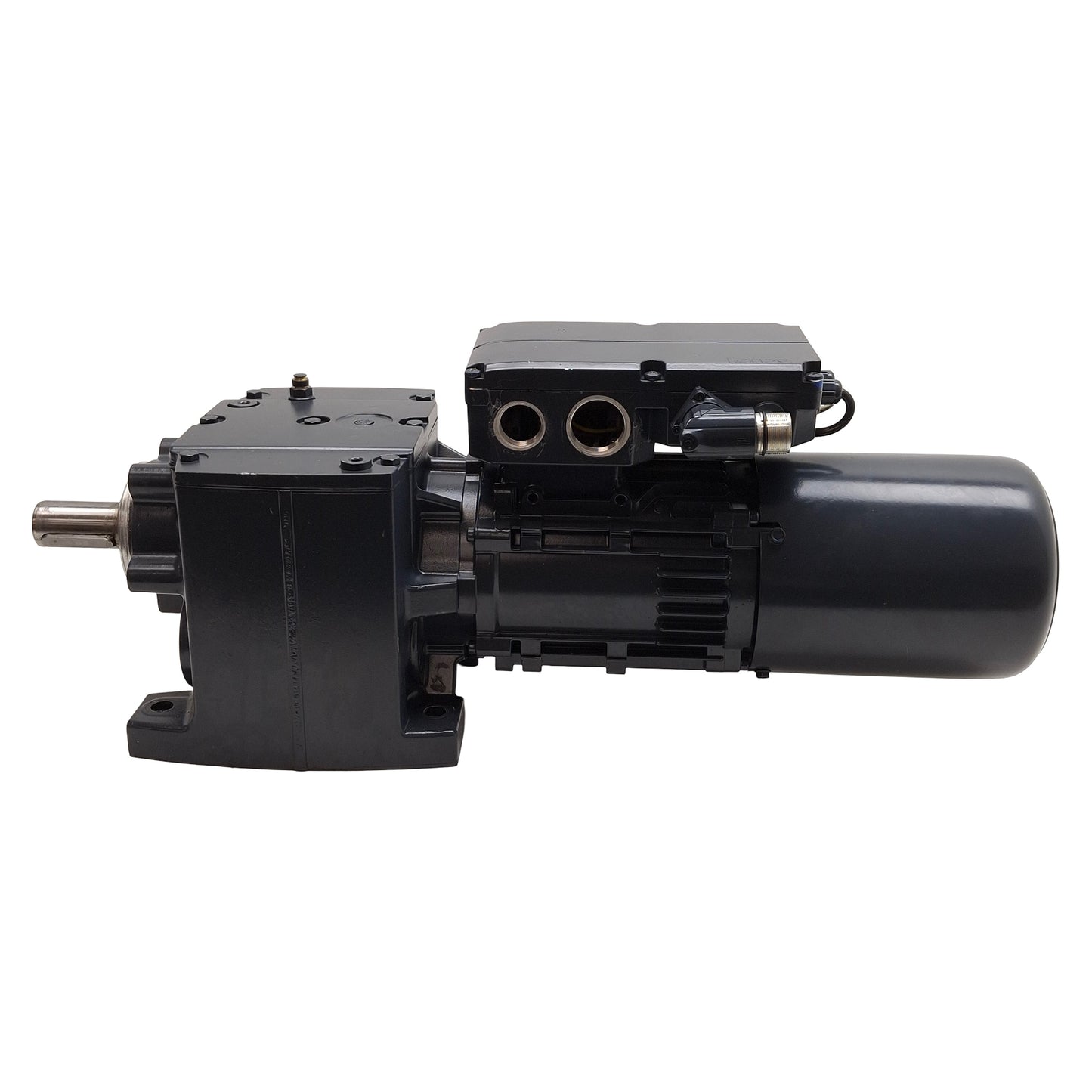 Used Lenze M550-H71/M4 G500-H450 Gearmotor, 223.833:1, 0.37kW 3Ø 460VAC, ø30mm Shaft