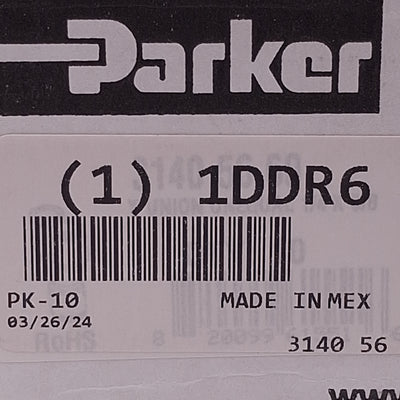 New Lot of 10 Parker Legris 1DDR6 Wye Fitting, ø3/8" x ø1/4" x ø1/4" Tube, 290psi