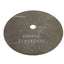 Used Lot of 2 Minitul 5-080-030A Heavy Duty Abrasive Blade, ø5in Blade, ø1/2in Arbor